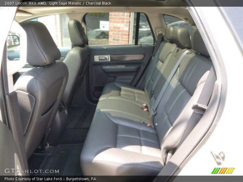 Light Sage Metallic / Charcoal Black 2007 Lincoln MKX AWD