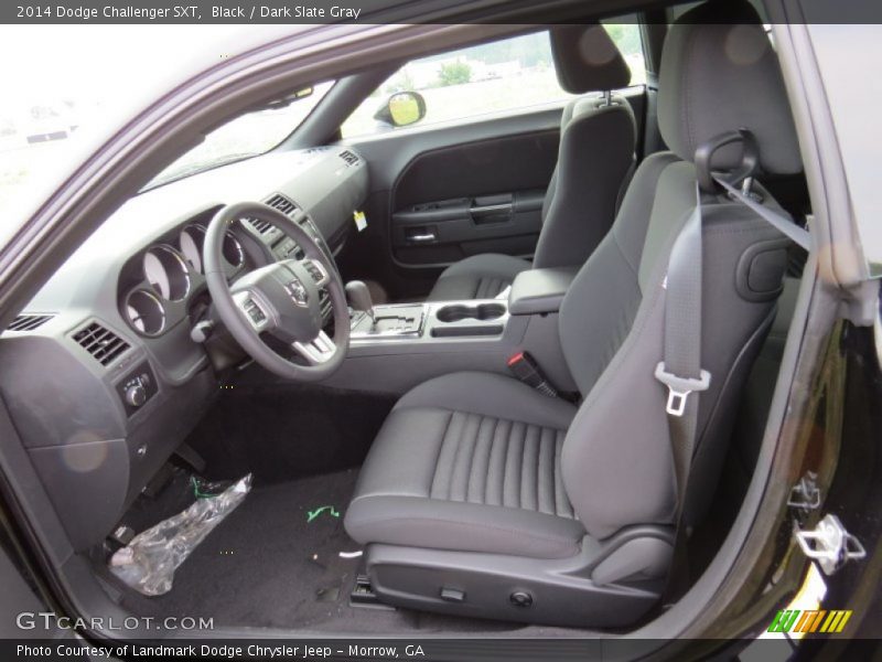 Black / Dark Slate Gray 2014 Dodge Challenger SXT