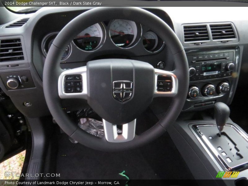 Black / Dark Slate Gray 2014 Dodge Challenger SXT