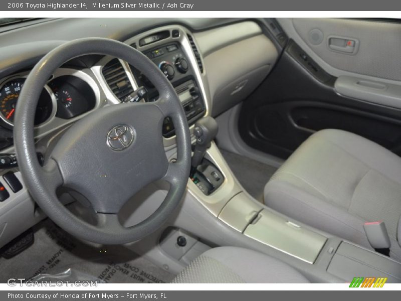 Millenium Silver Metallic / Ash Gray 2006 Toyota Highlander I4