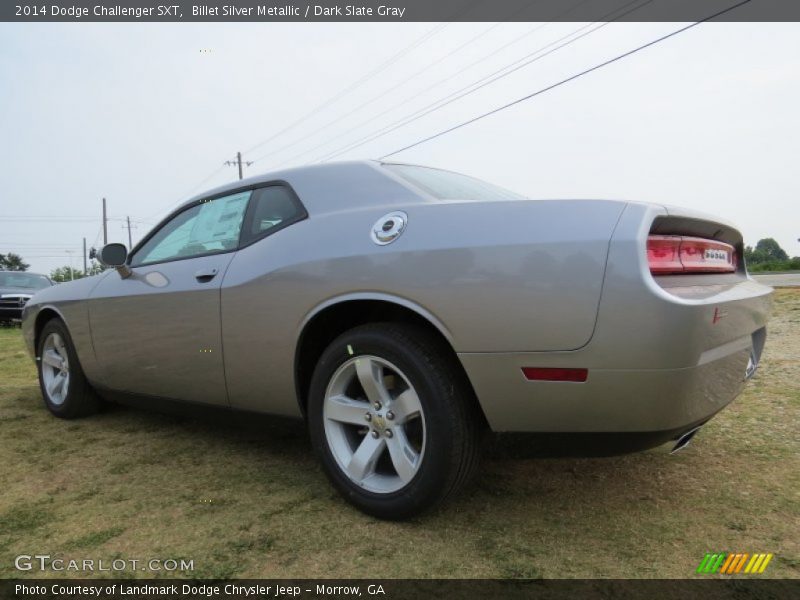 Billet Silver Metallic / Dark Slate Gray 2014 Dodge Challenger SXT