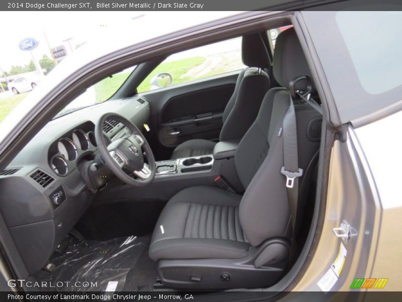 Billet Silver Metallic / Dark Slate Gray 2014 Dodge Challenger SXT