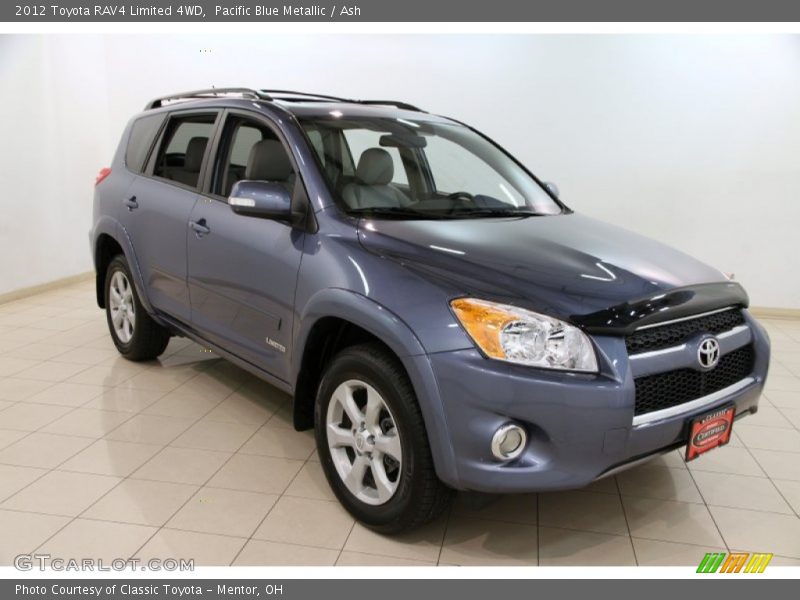 Pacific Blue Metallic / Ash 2012 Toyota RAV4 Limited 4WD