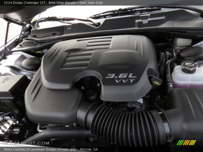 Billet Silver Metallic / Dark Slate Gray 2014 Dodge Challenger SXT