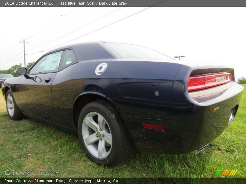Jazz Blue Pearl Coat / Dark Slate Gray 2014 Dodge Challenger SXT
