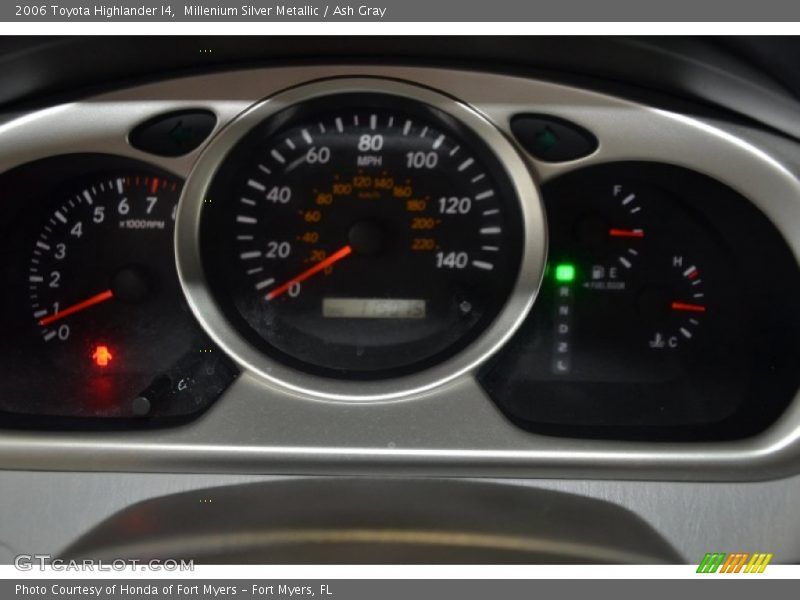 Millenium Silver Metallic / Ash Gray 2006 Toyota Highlander I4