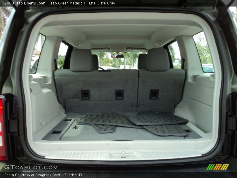 Jeep Green Metallic / Pastel Slate Gray 2008 Jeep Liberty Sport