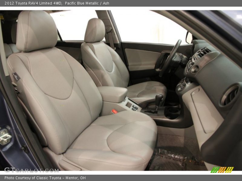 Pacific Blue Metallic / Ash 2012 Toyota RAV4 Limited 4WD