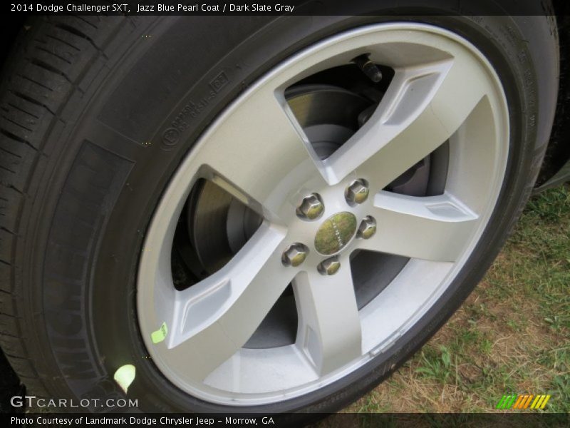 Jazz Blue Pearl Coat / Dark Slate Gray 2014 Dodge Challenger SXT