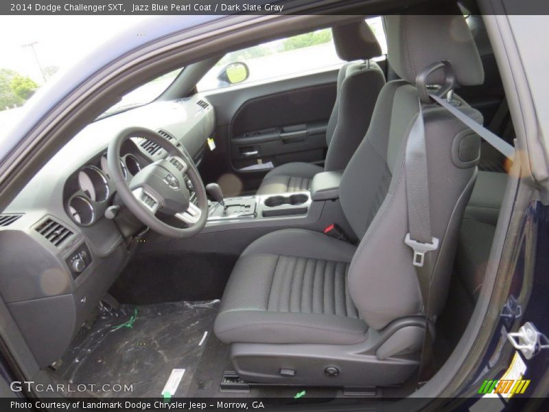 Jazz Blue Pearl Coat / Dark Slate Gray 2014 Dodge Challenger SXT