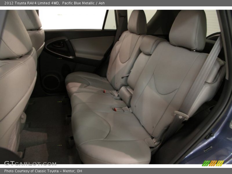 Pacific Blue Metallic / Ash 2012 Toyota RAV4 Limited 4WD