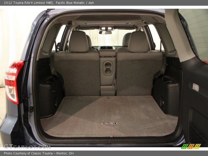 Pacific Blue Metallic / Ash 2012 Toyota RAV4 Limited 4WD