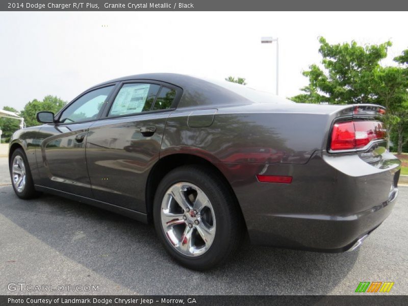 Granite Crystal Metallic / Black 2014 Dodge Charger R/T Plus