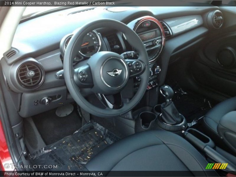 Blazing Red Metallic / Carbon Black 2014 Mini Cooper Hardtop