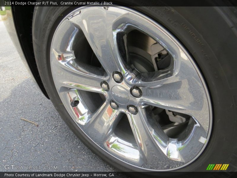 Granite Crystal Metallic / Black 2014 Dodge Charger R/T Plus