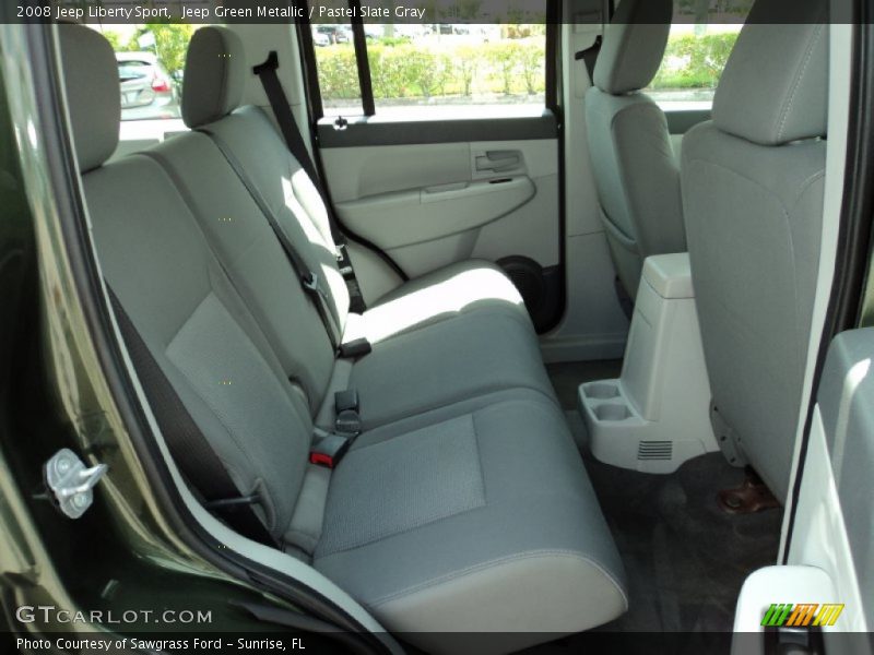 Jeep Green Metallic / Pastel Slate Gray 2008 Jeep Liberty Sport