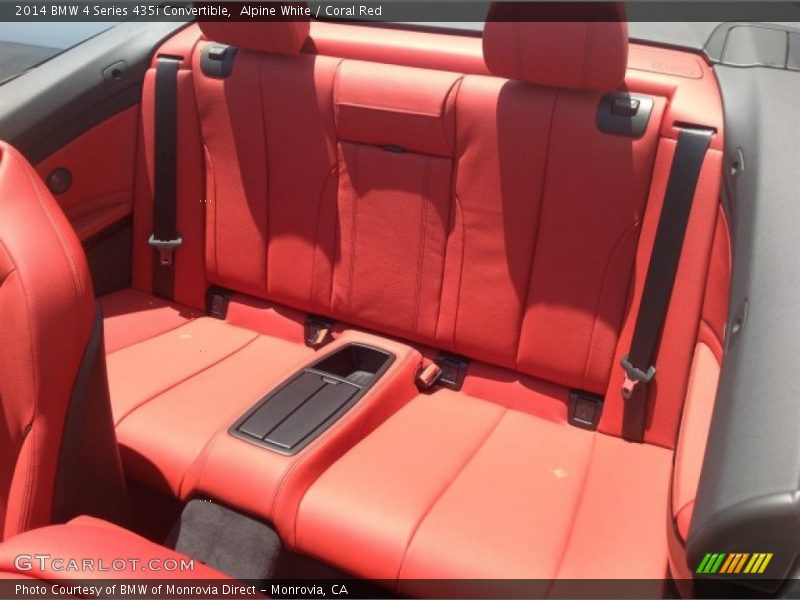 Rear Seat of 2014 4 Series 435i Convertible