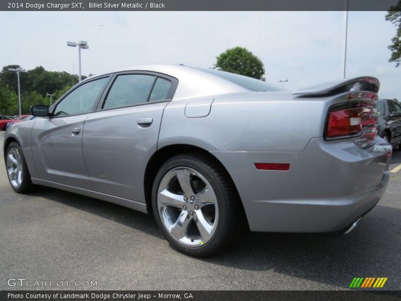 Billet Silver Metallic / Black 2014 Dodge Charger SXT