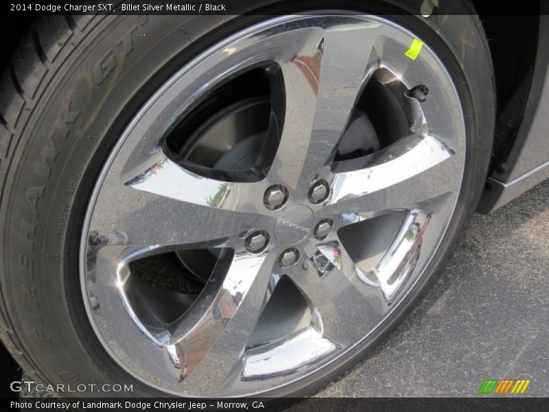 Billet Silver Metallic / Black 2014 Dodge Charger SXT