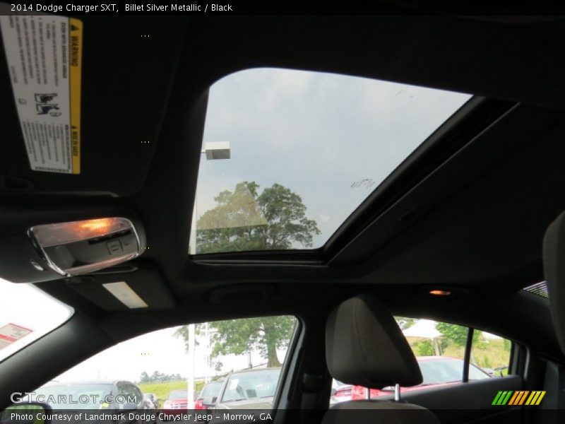 Billet Silver Metallic / Black 2014 Dodge Charger SXT