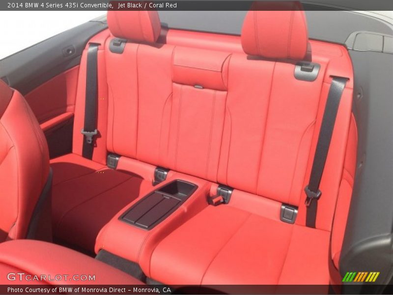 Rear Seat of 2014 4 Series 435i Convertible