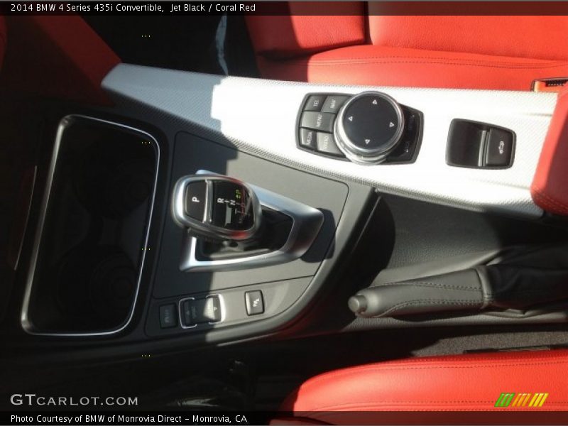 Jet Black / Coral Red 2014 BMW 4 Series 435i Convertible