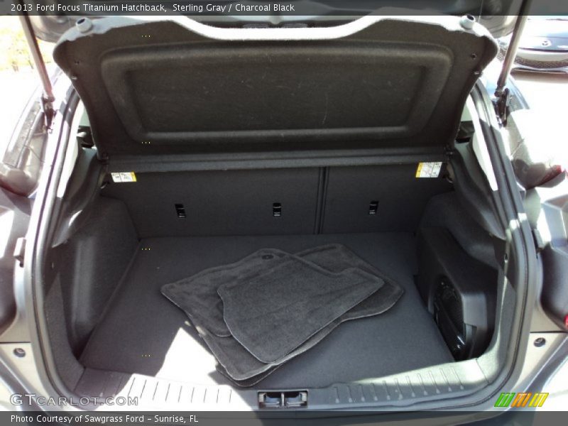 Sterling Gray / Charcoal Black 2013 Ford Focus Titanium Hatchback