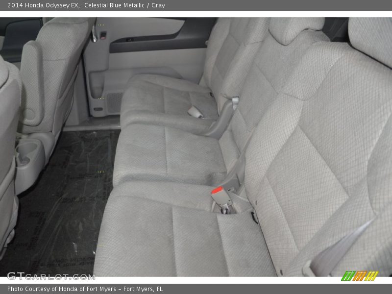 Celestial Blue Metallic / Gray 2014 Honda Odyssey EX