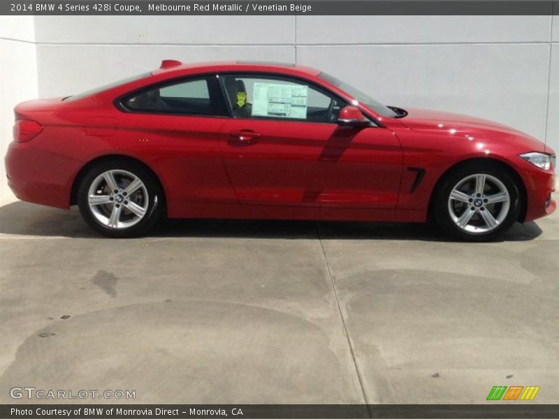  2014 4 Series 428i Coupe Melbourne Red Metallic