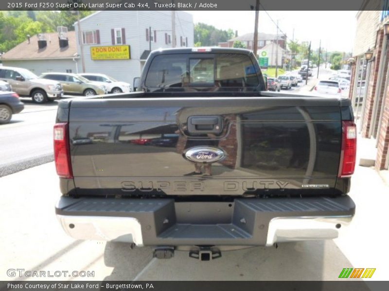 Tuxedo Black / Adobe 2015 Ford F250 Super Duty Lariat Super Cab 4x4