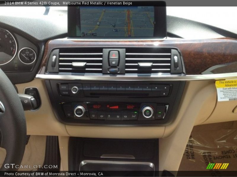 Melbourne Red Metallic / Venetian Beige 2014 BMW 4 Series 428i Coupe
