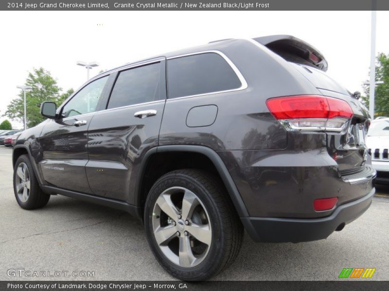 Granite Crystal Metallic / New Zealand Black/Light Frost 2014 Jeep Grand Cherokee Limited