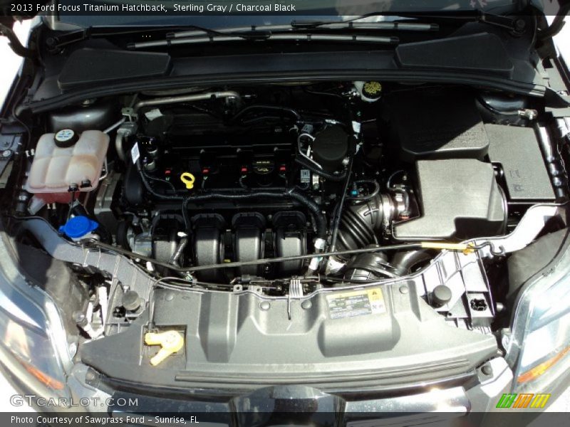 Sterling Gray / Charcoal Black 2013 Ford Focus Titanium Hatchback