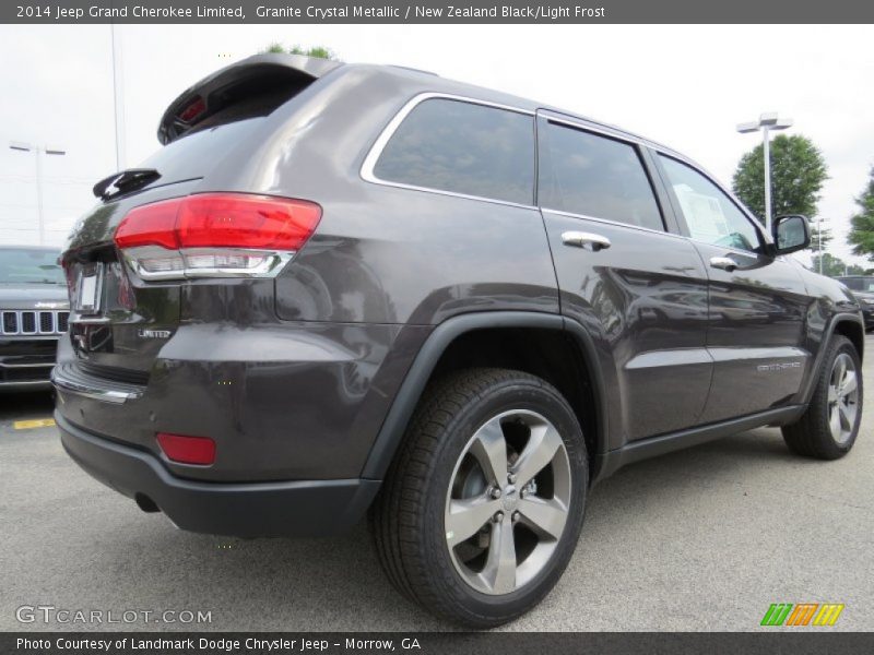 Granite Crystal Metallic / New Zealand Black/Light Frost 2014 Jeep Grand Cherokee Limited