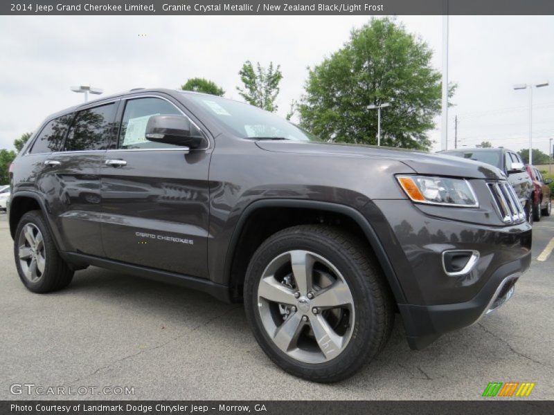 Granite Crystal Metallic / New Zealand Black/Light Frost 2014 Jeep Grand Cherokee Limited