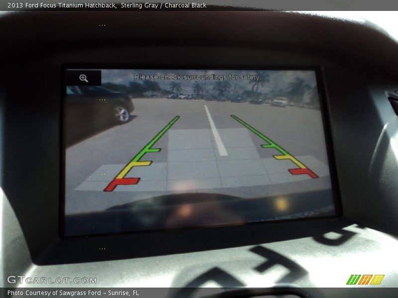 Sterling Gray / Charcoal Black 2013 Ford Focus Titanium Hatchback