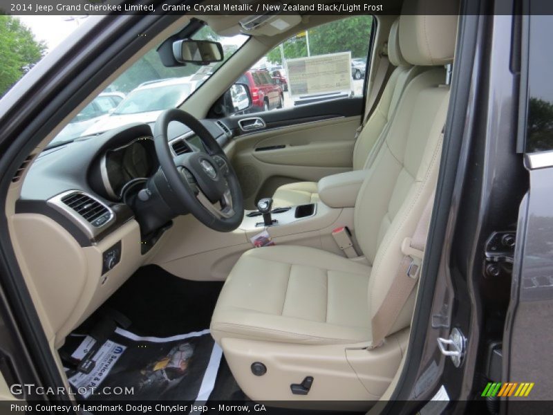 Granite Crystal Metallic / New Zealand Black/Light Frost 2014 Jeep Grand Cherokee Limited