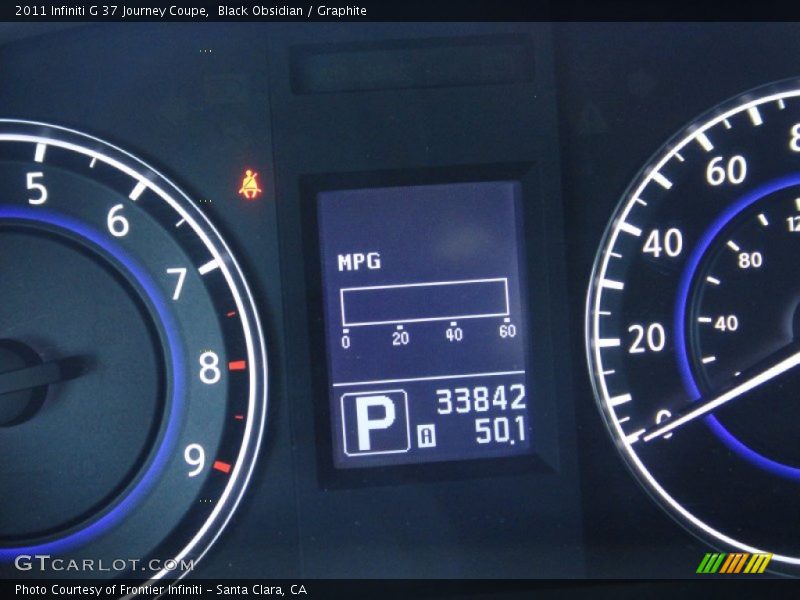 Black Obsidian / Graphite 2011 Infiniti G 37 Journey Coupe