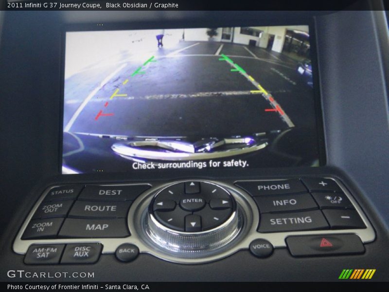 Black Obsidian / Graphite 2011 Infiniti G 37 Journey Coupe