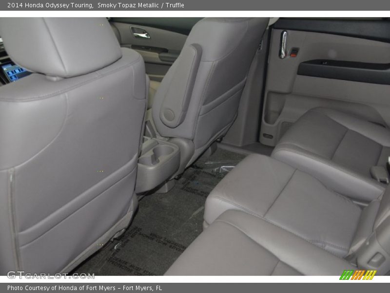 Smoky Topaz Metallic / Truffle 2014 Honda Odyssey Touring