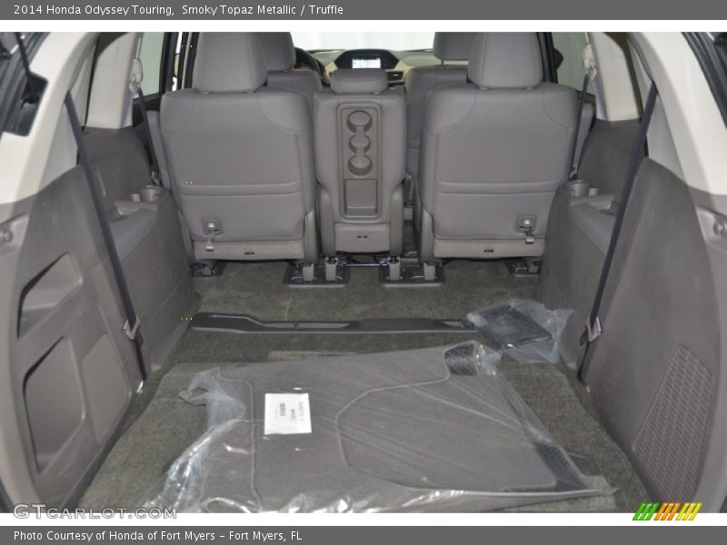 Smoky Topaz Metallic / Truffle 2014 Honda Odyssey Touring