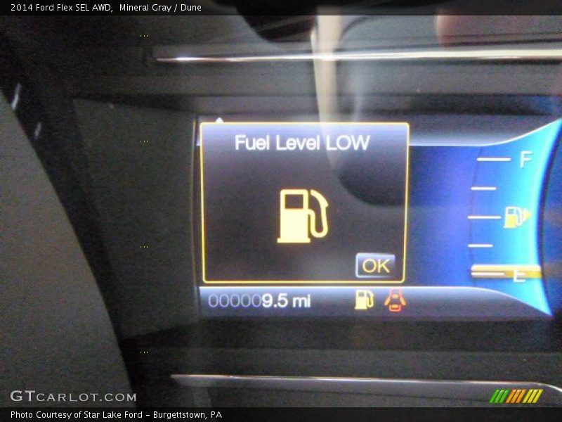 Mineral Gray / Dune 2014 Ford Flex SEL AWD