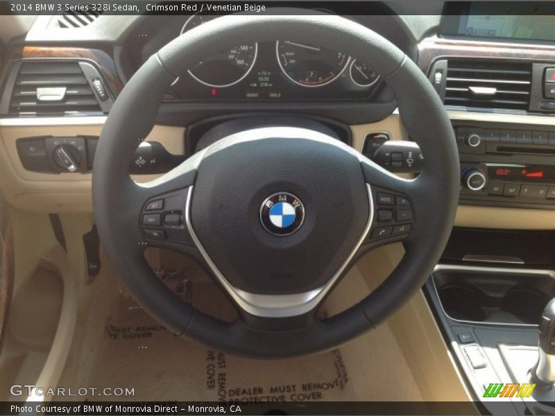  2014 3 Series 328i Sedan Steering Wheel