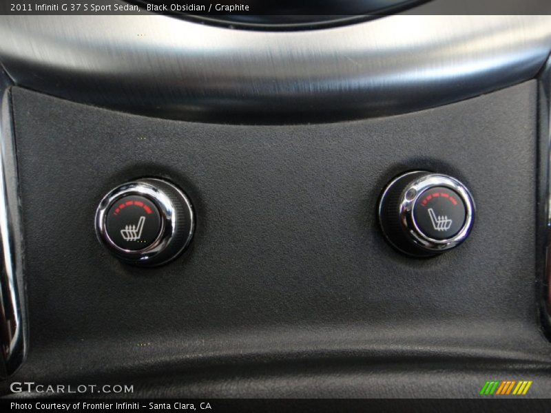 Black Obsidian / Graphite 2011 Infiniti G 37 S Sport Sedan