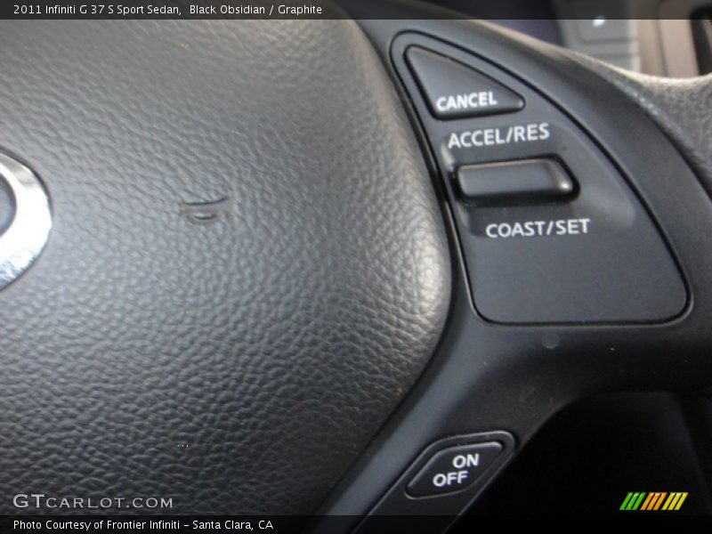 Black Obsidian / Graphite 2011 Infiniti G 37 S Sport Sedan