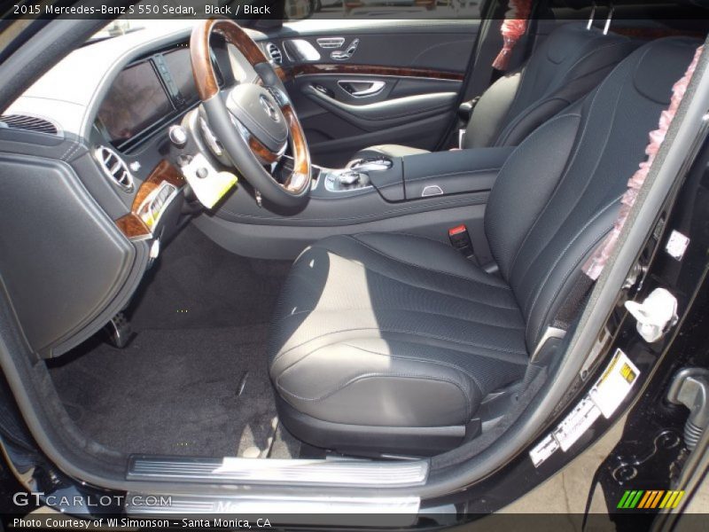  2015 S 550 Sedan Black Interior