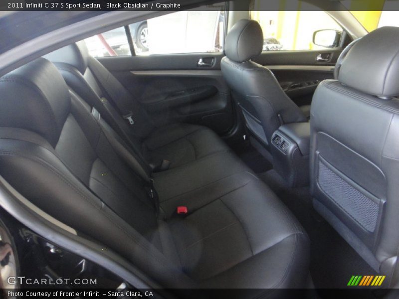 Black Obsidian / Graphite 2011 Infiniti G 37 S Sport Sedan