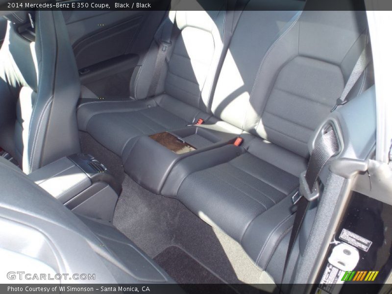 Black / Black 2014 Mercedes-Benz E 350 Coupe