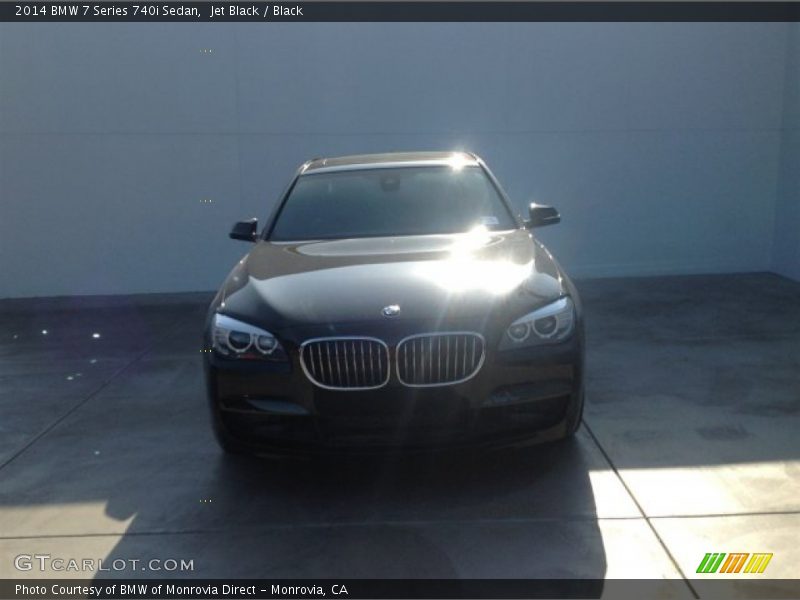 Jet Black / Black 2014 BMW 7 Series 740i Sedan