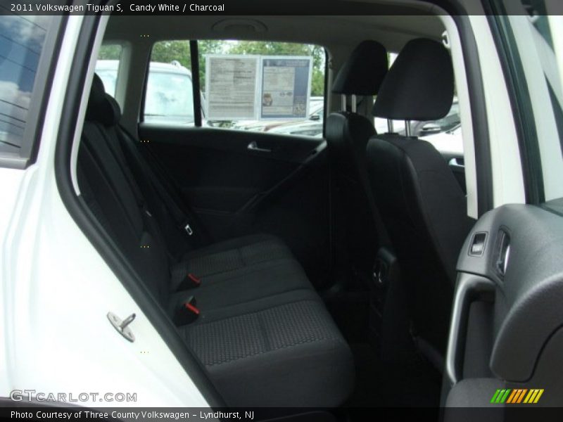 Candy White / Charcoal 2011 Volkswagen Tiguan S